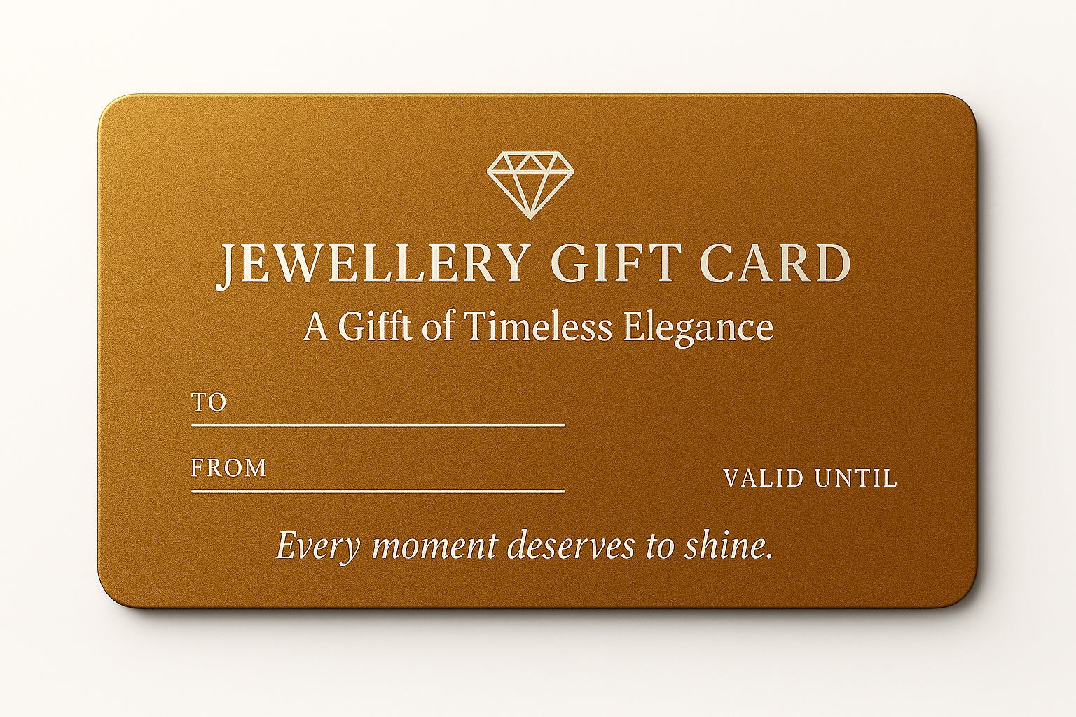 The Signature Jewel Card